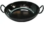 Riess Schlemmerpfanne &Oslash;16cm Servierpfanne Classic Schwarz Emaille