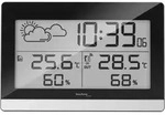 Techno Line WS 9255 - Wetterstation - kabellos - Schwarz, Silber