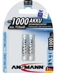 ANSMANN Energy Micro - Batterie 2 x AAA-Typ - NiMH - (wiederaufladbar) - 1000 mA...