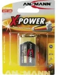 ANSMANN X-POWER 9 V-Block - Batterie 6LF22 - Alkalisch
