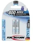 ANSMANN Akku MaxE 2 x Micro 0,8 Ah Blister