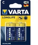 VARTA Batterie Longlife C 2er Blister