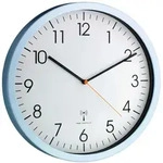 TFA - Uhr - Quarz - geeignet f&uuml;r Wandmontage - 30.5 cm - Hellblau