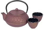 BREDEMEIJER Tee-Set Gusseisen Shanghai 0,6 Liter pinkgold
