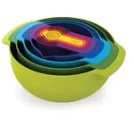 Joseph Joseph Nest 9 Plus 9 teiliges Essensvorbereitungsset Mehrfarbig