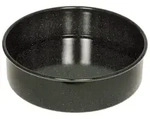 Riess Tortenform &Oslash;24cm mit Hebeboden Schwarz Emaille