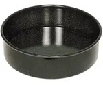 Riess Tortenform &Oslash;28cm mit Hebeboden Schwarz Emaille