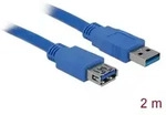 Delock Verl&auml;ngerungskabel USB 3.0 Typ-A Stecker > USB 3.0 Typ-A Buchse 2 m blau