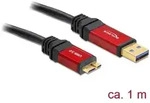 Delock Kabel USB 3.0 Typ-A Stecker > USB 3.0 Typ Micro-B Stecker 1 m Premium