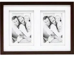Deknudt S65KQ2 2x13x18 Holz Galerie braun Passepartout