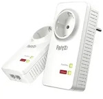 AVM FRITZ!Powerline 1220E - Powerline Adapterkit - GigE, HomePlug AV (HPAV) 2.0,...