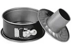 KAISER Springform Inspiration mit Rohrboden 8cm &Oslash;18cm schwarz