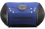 Lenco SCD-24 - Ghettoblaster - Schwarz, Blau