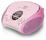 Lenco SCD-24 - Ghettoblaster - pink