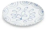 Gmundner Keramik Blaugeflammt, Speiseteller Cup (&Oslash; 25cm)