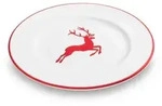 Gmundner Keramik Robinroter Hirsch Dessertteller Gourmet (&Oslash; 22cm)