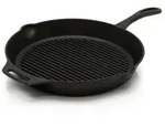 Petromax Gusseisen Grill-Feuerpfanne mit Stiel 30 cm