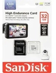 SanDisk High Endurance - Flash-Speicherkarte (microSDHC/SD-Adapter inbegriffen) ...