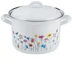 Riess Country Flora Fleisch- Kochtopf mit Deckel &Oslash;16 cm 1,5 L Induktion