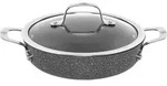 BALLARINI Servierpfanne mit Deckel, 24 cm | rund | Granitium