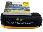 Cocoon Leicht-Reiseschlafsack, Rechteck, 220 x 90 cm, 100 % SEIDE, sunset