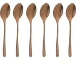 Sambonet Taste PVD 6 Cucchiaini Moka Rame Antico