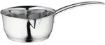 K&Uuml;CHENPROFI Stielkasserolle mit Ausguss, 18/10 NC, induktionsgeeignet, &oslash;: 140 mm
