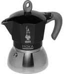 BIALETTI Espressokocher New Moka Induction 4 Tassen schwarz