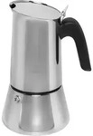 BIALETTI Espressobereiter Venus 10 Tassen Edelstahl