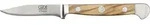 G&uuml;de Alpha Olive - Sch&auml;lmesser - 8 cm