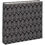 Hama La Fleur Jumbo schwarz 30x30 100 wei&szlig;e Seiten 2219