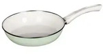 Riess Ceramic Glas Pfanne &Oslash;24cm Green Emaille