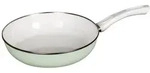 Riess Ceramic Glas Pfanne &Oslash;28cm Green Emaille