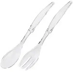 EMSA Salatbesteck Vienna 30 cm transparent