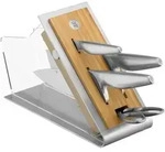 WMF Chef's Edition Messerblock mit Messerset 5teilig
