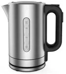 Wasserkocher Digital, Edelstahl, Inhalt: 1,70 Liter