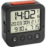 TFA 60.2528.01 Bingo schwarz Funk Wecker mit Temperatur