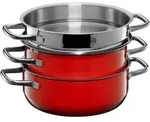 WMF TOPF SET FT COMPACT RED 3TLG