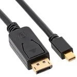 Delock Kabel Mini Displayport 1.2 Stecker > Displayport Stecker 4K 1,0 m