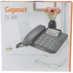 Gigaset DL380 schwarz - Int.- Ware