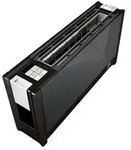RITTERWERK Toaster,Langschlitz,950W,Auftauf,glas-sw VOLCANO 5 SCHWARZ