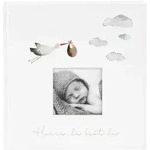 Goldbuch Hurra-Du bist da! 30x31 60 wei&szlig;e Seiten Babyalbum 15474