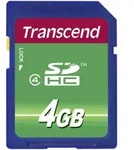 Transcend SDHC 4GB Class 4