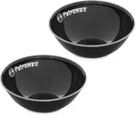 Petromax Emaille Schalen schwarz 2 St&uuml;ck 1 Liter