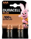 DURACELL Batterie Plus AAA MN2400/LR3 4er Karte