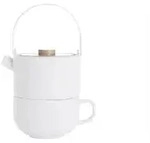 BREDEMEIJER Teekanne Tea for one Umea 0,5 Liter wei&szlig;