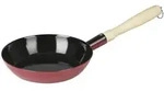 RIESS Holzknechtpfanne &Oslash;24cm rot Emaille