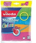 Reinigungstuch Mikrofaser VILEDA Col 155717 4 Stk