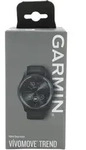 Garmin vivomove Trend LCD 40 mm Hybrid 254 x 346 Pixel Touchscreen Schwarz GPS