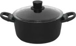 BALLARINI Kochtopf mit Glassdeckel, 24 cm | rund | Aluminium
